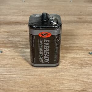 EVEREADY 6V Battery, Super Heavy Duty 6 Volt Battery, 1 Count